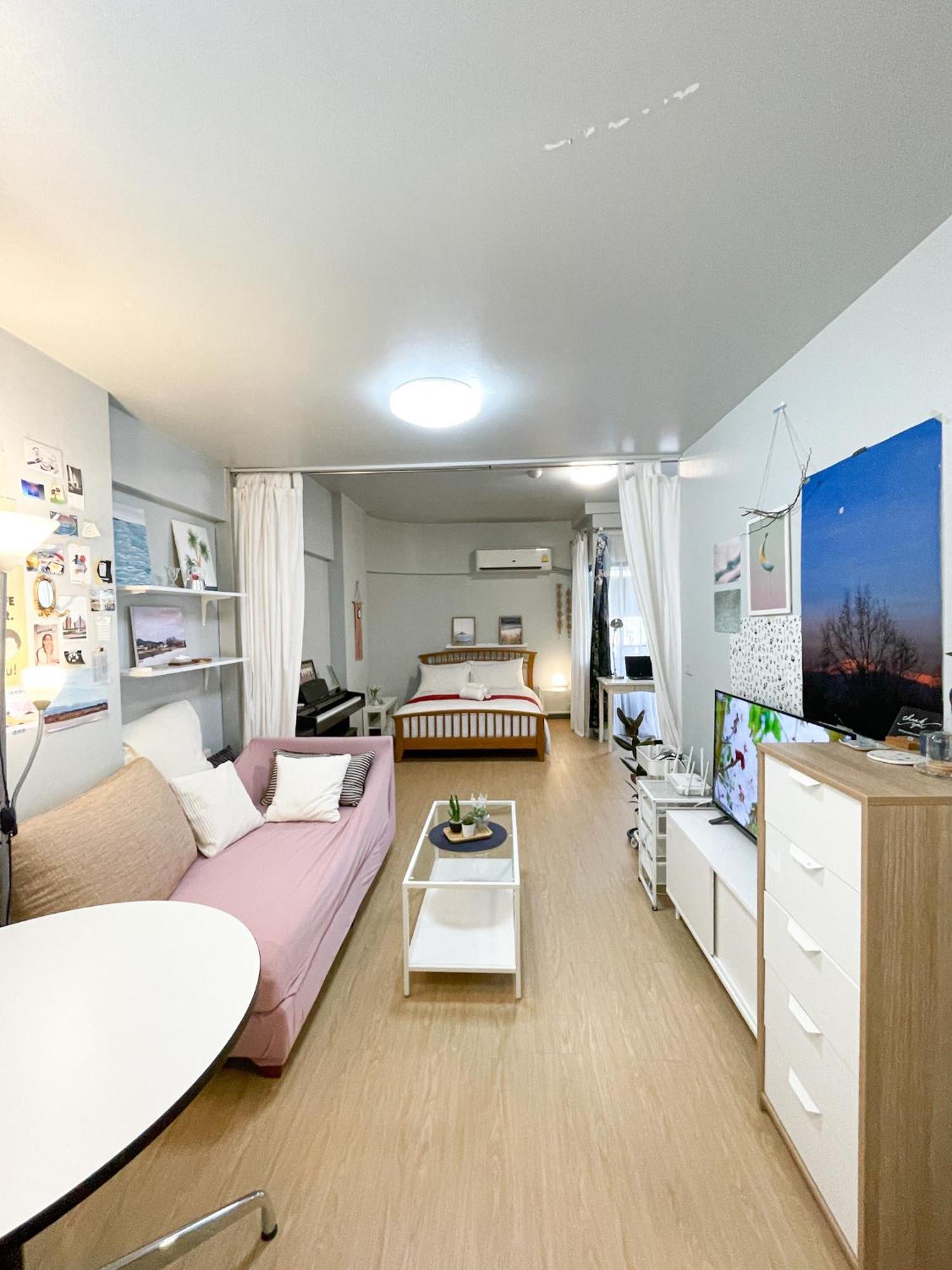 Tower Resident In The Heart Of Bangkok Shopping Center Apartment Makkasan Exterior photo